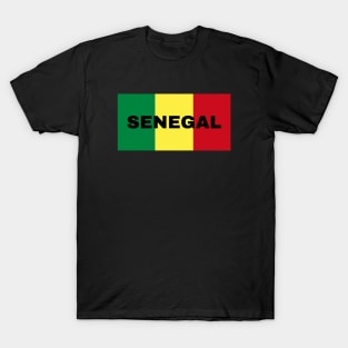 Senegal Flag Colors T-Shirt